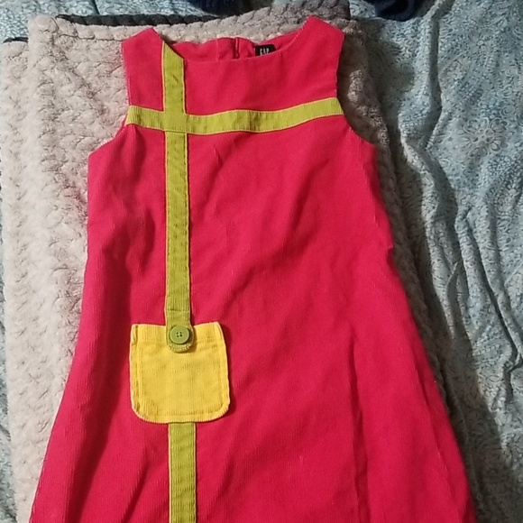 Vintage Kids Sleeveless GAP Corduroy Dress - Picture 5 of 5